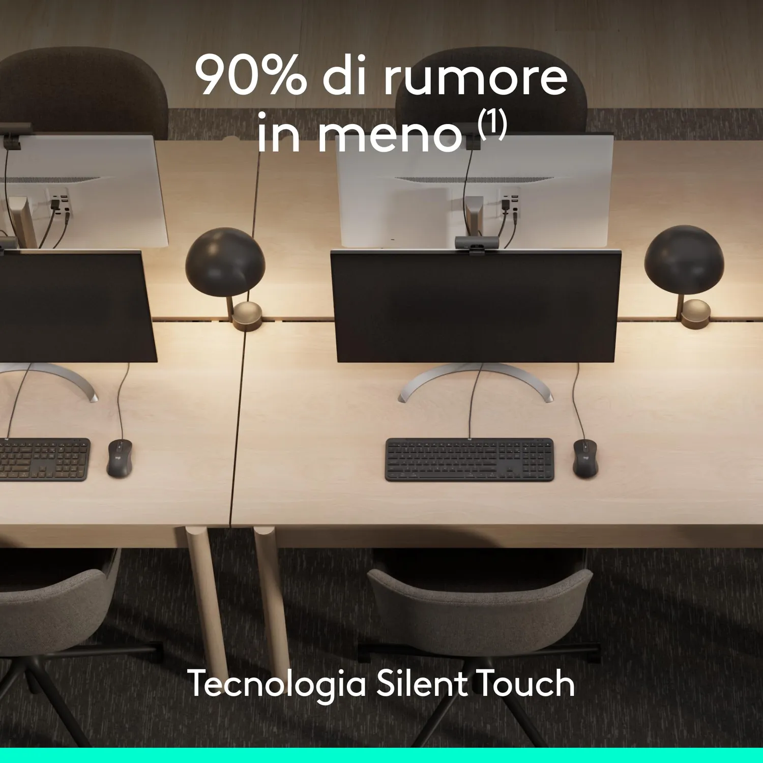 Logitech Signature M520 mouse con filo USB-C silenzioso