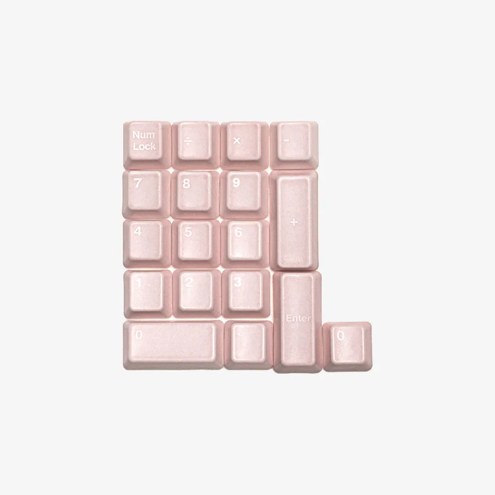 Cerakey C Set-Num-Matte V3 keycap ceramica tastierino nero