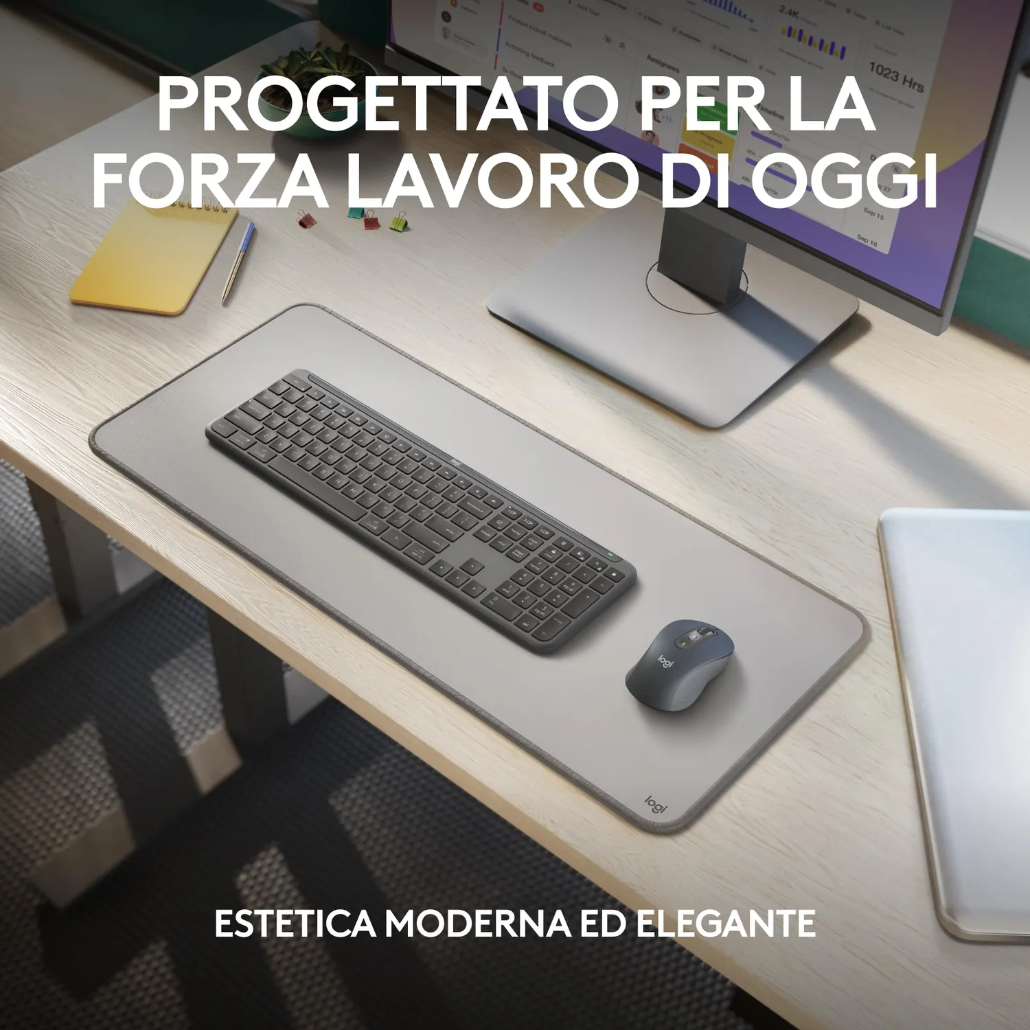 Logitech Signature Slim MK950 kit tastiera+mouse ITA
