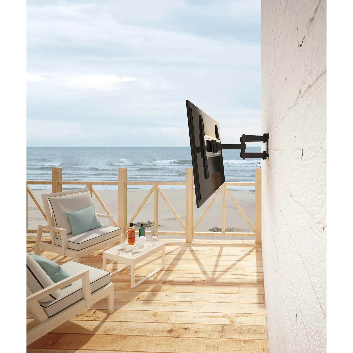 Manhattan Outdoor Full-Motion supporto TV da esterno 37-86"