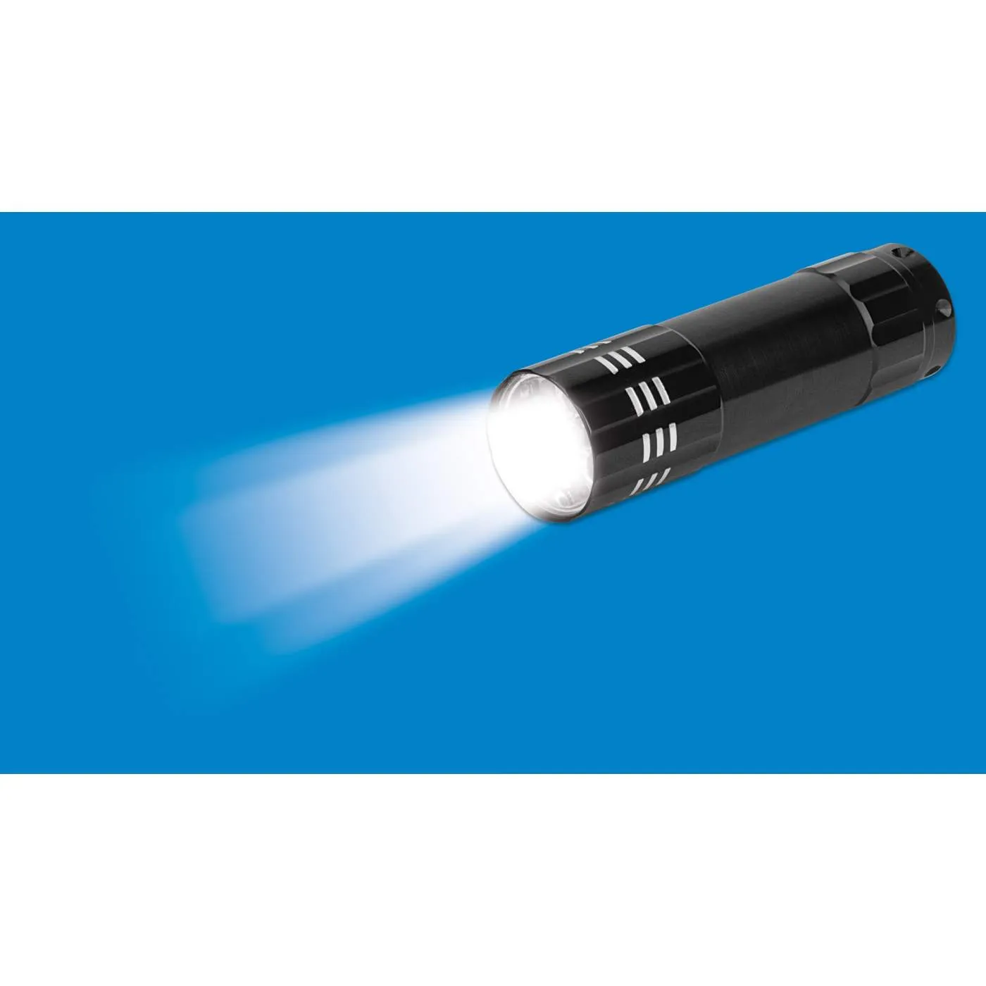 Manhattan LED Aluminum Flashlight torcia LED alluminio 3 pezzi