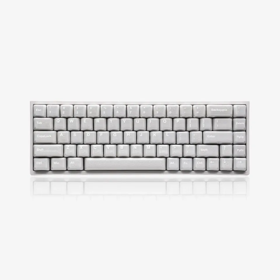 Cerakey V2 Full Set keycap ceramica White Crazed 113 tasti