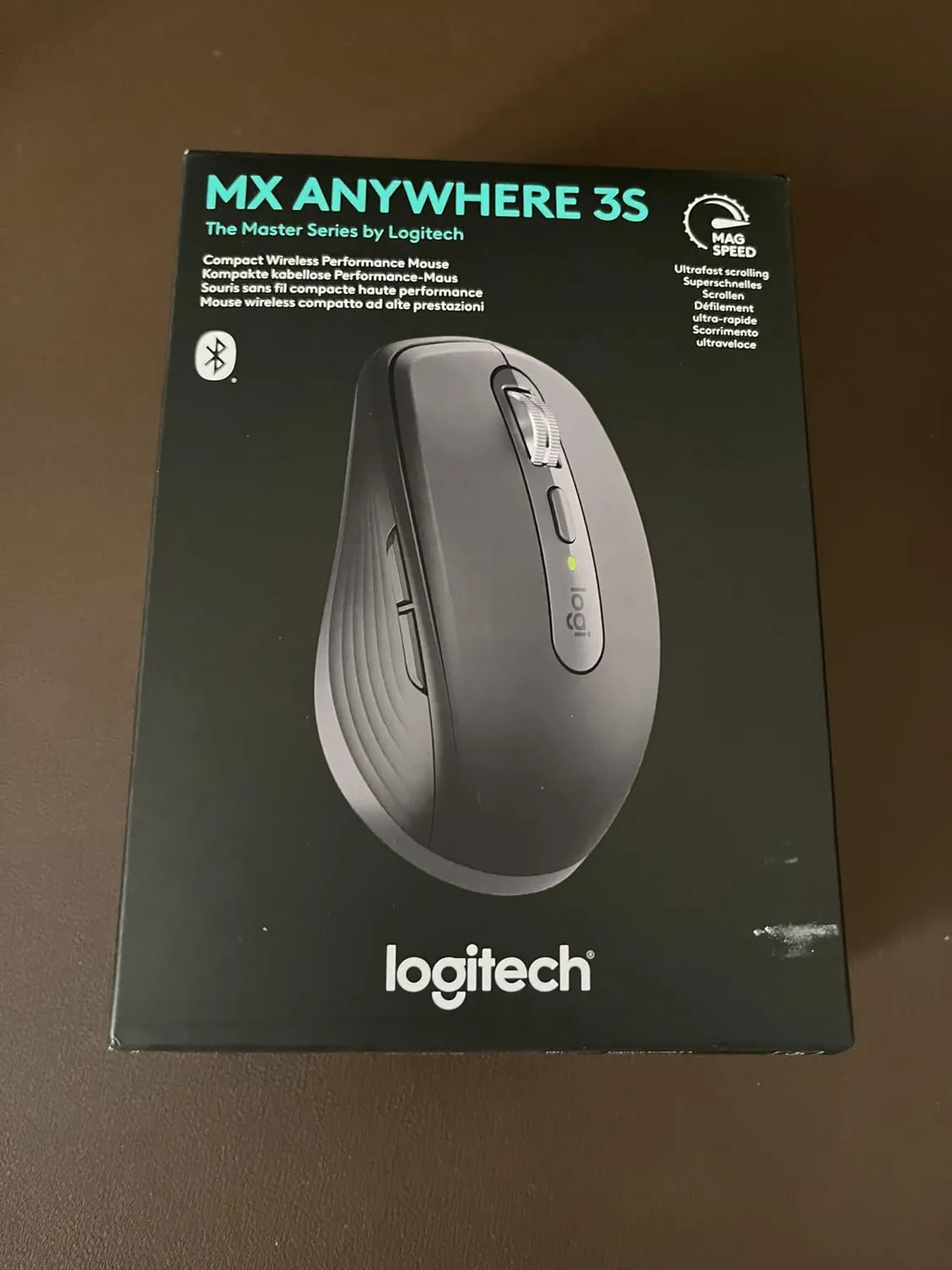 Logitech MX Anywhere 3S mouse wireless grafite
