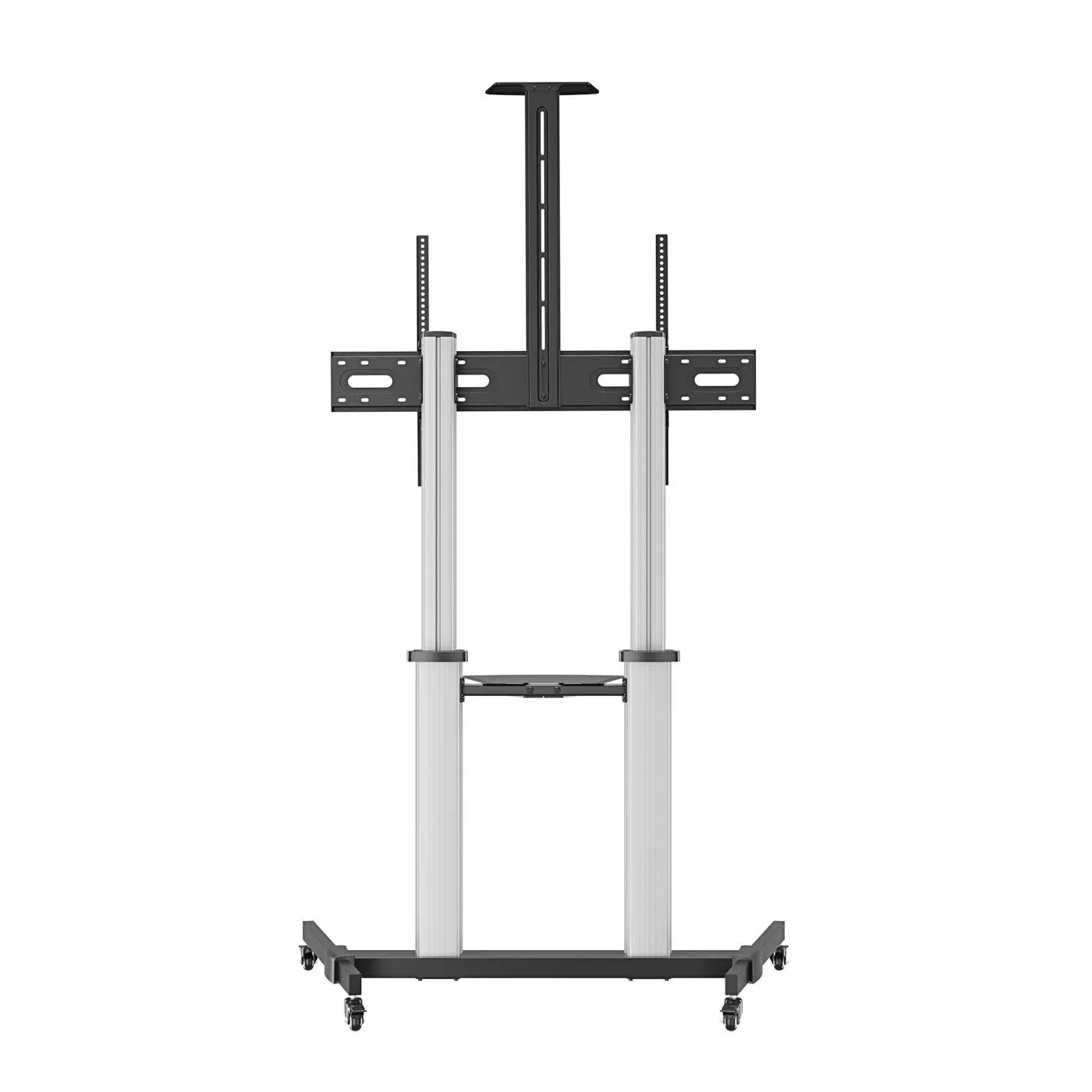 Manhattan Carrello TV 60-100'' alluminio con ruote 80 kg