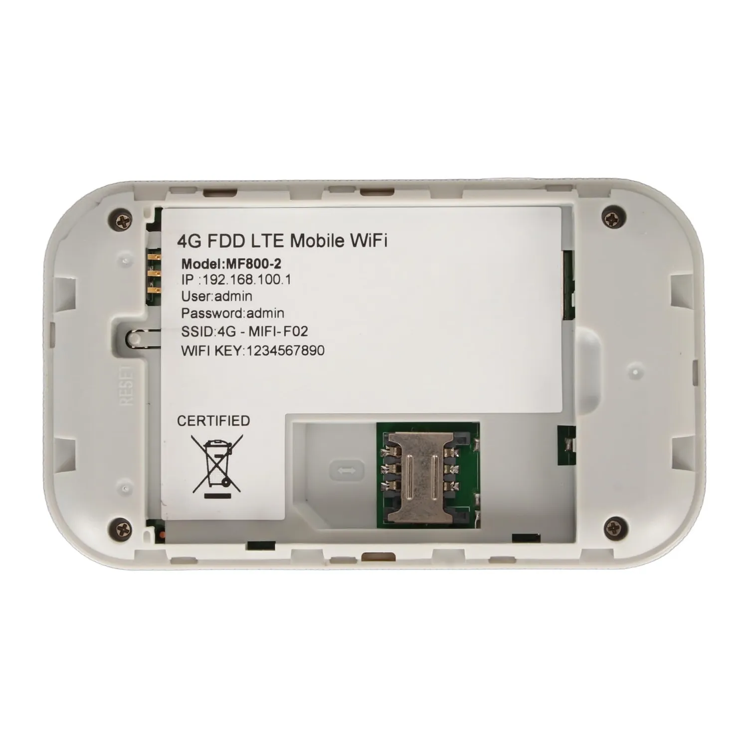 Zunate router portatile 4G WiFi hotspot 10 dispositivi