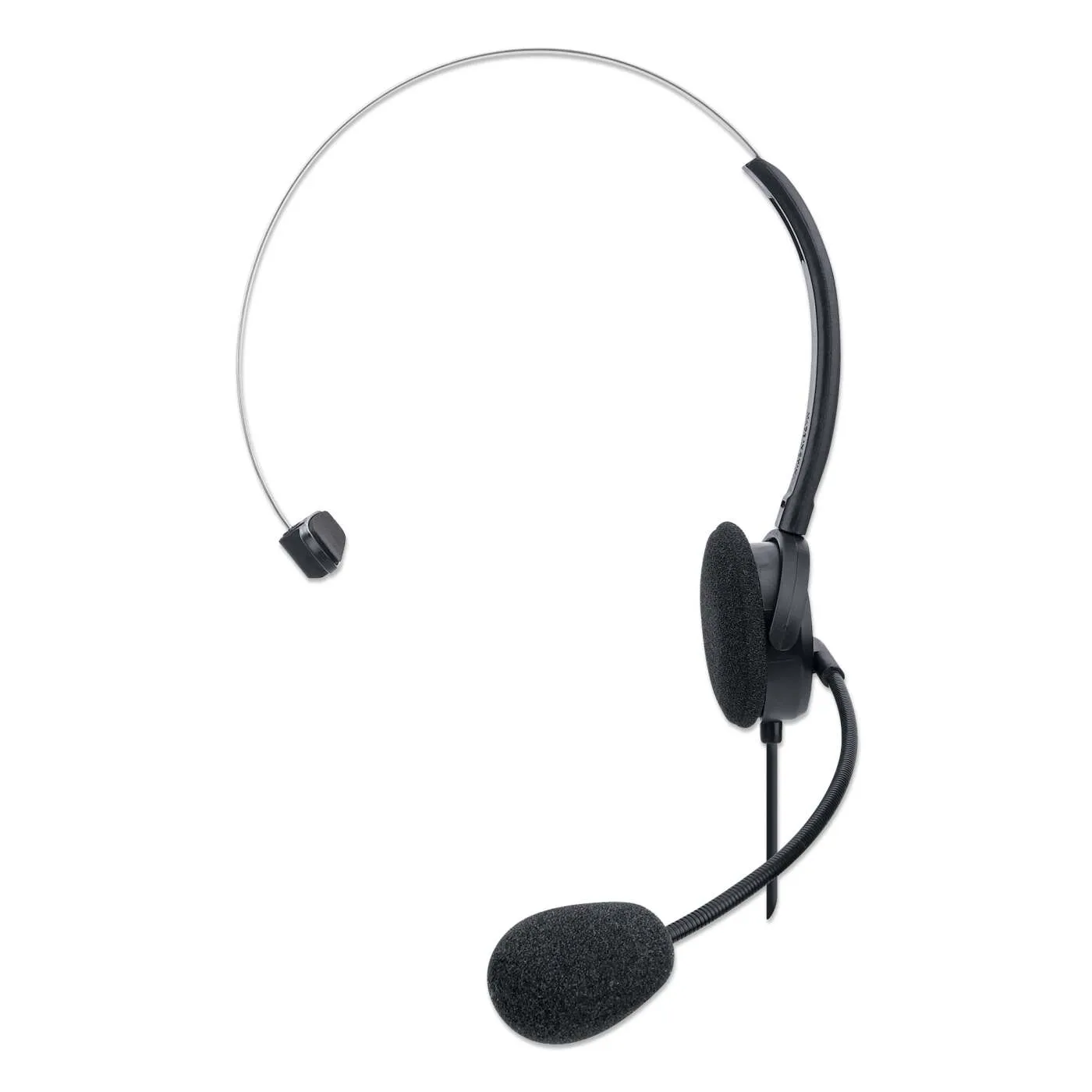 Manhattan Mono cuffia USB on-ear call center
