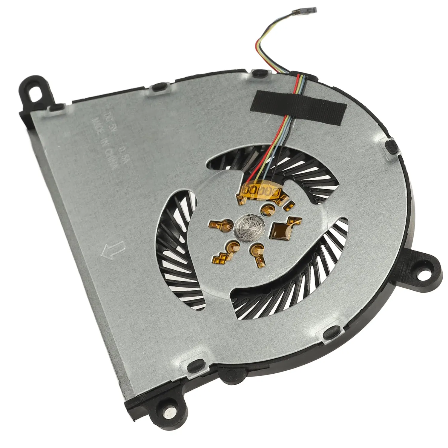 Zunate Ventola Raffreddamento CPU Laptop 4 Pin DC 5V