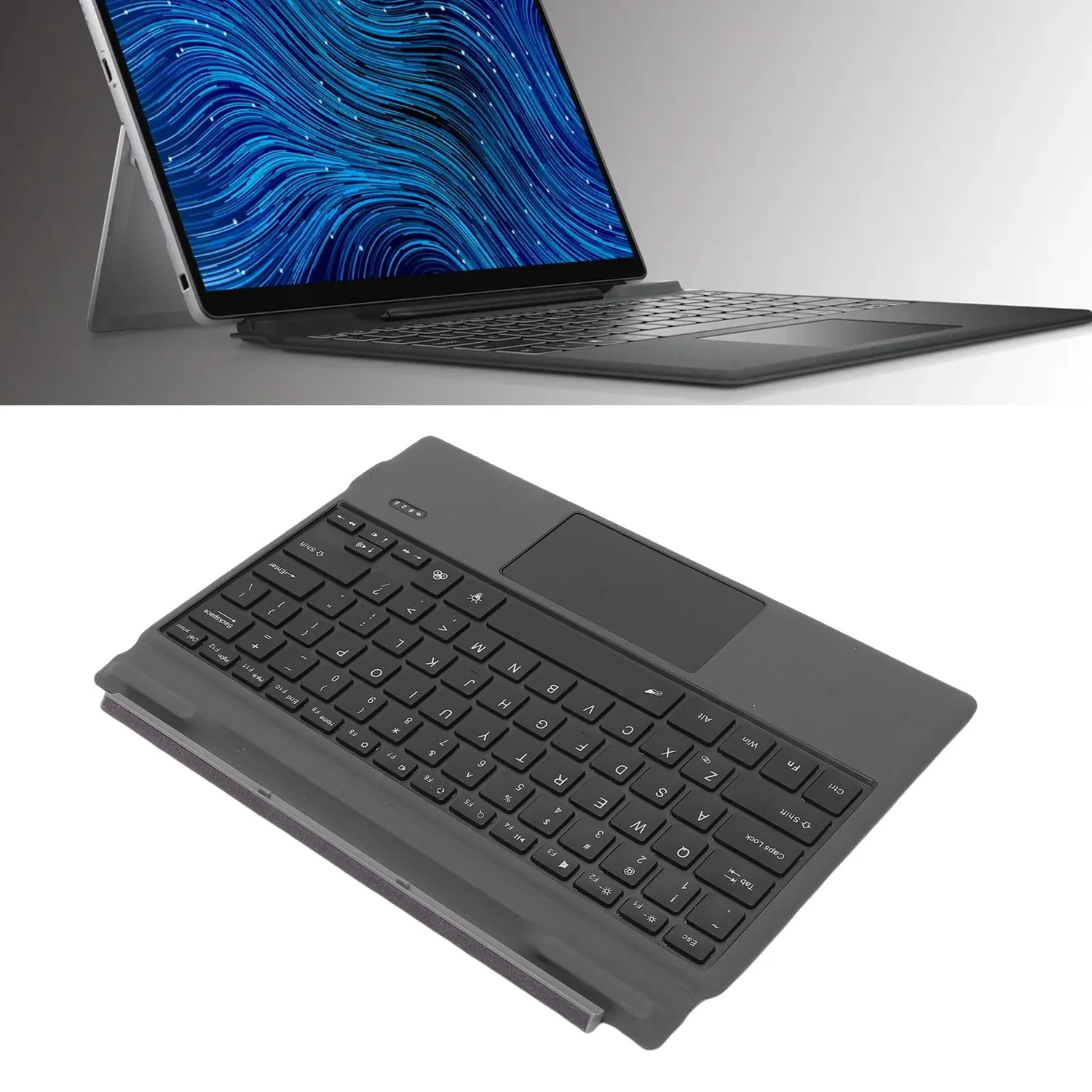 Zunate Tastiera Rimovibile Bluetooth Retroilluminata per Latitude 7320