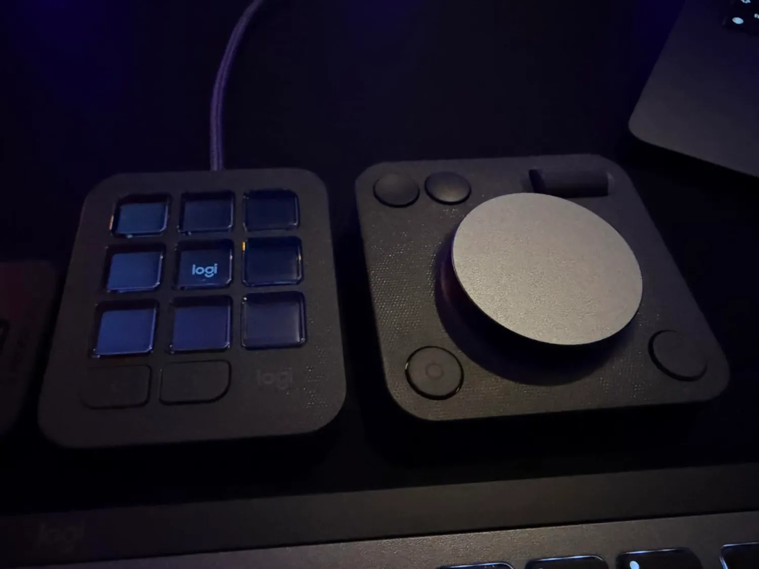Logitech MX Creative Console keypad bianco programmabile