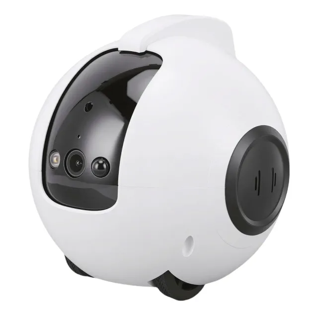 Zunate Telecamera Robot WiFi 2,5K 4MP con Ruote Bidirezionale