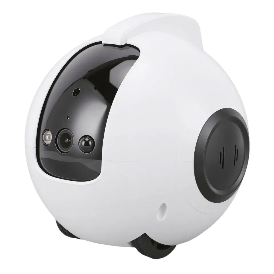 Zunate Telecamera Robot WiFi 2,5K 4MP con Ruote Bidirezionale