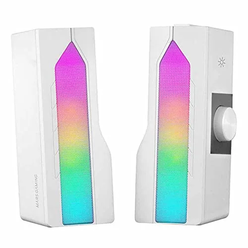 Mars Gaming MS1 casse PC 10W USB jack illuminate