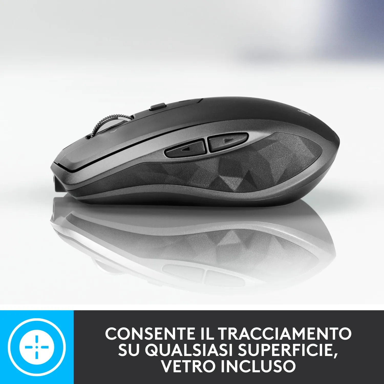 Logitech MX Anywhere 2S mouse wireless Bluetooth Darkfield